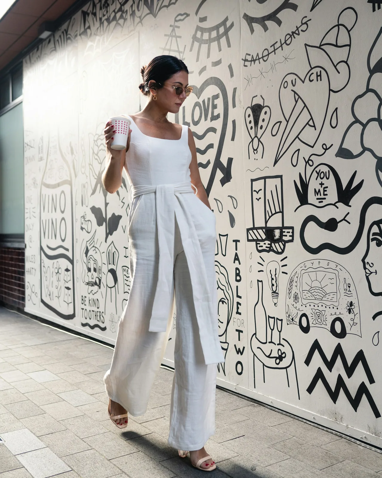 Studio product photo, halter maxi dress